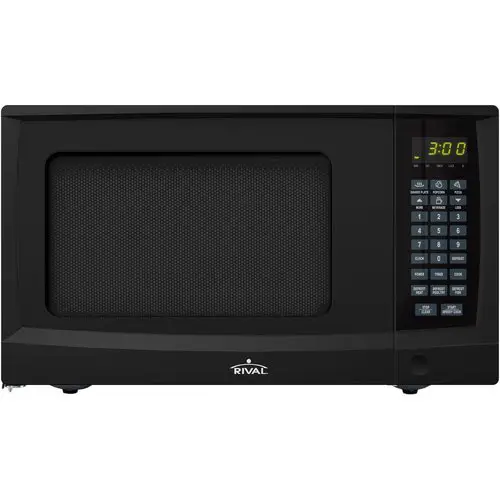 Rival 0.9-cu ft Microwave Oven, Black