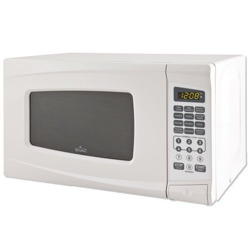  Rival Microwave Oven 0.7 Cu Ft, White