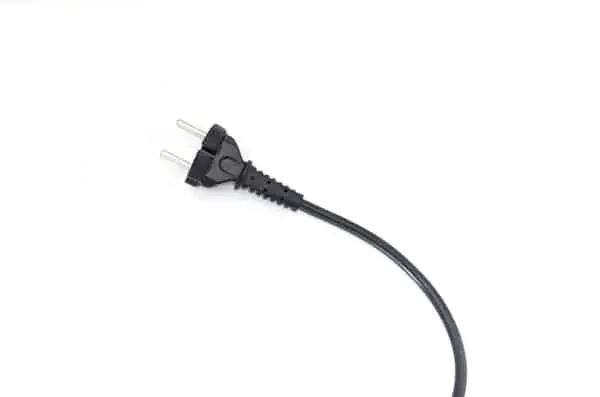 Photo of a power cord